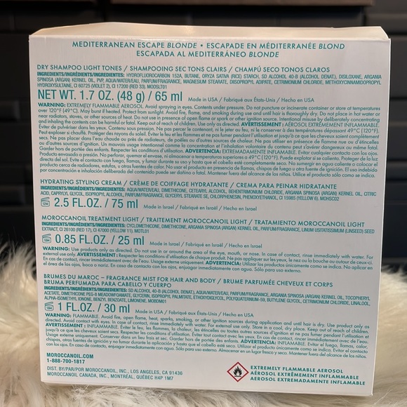 Moroccanoil blonde sets - Picture 4 of 4